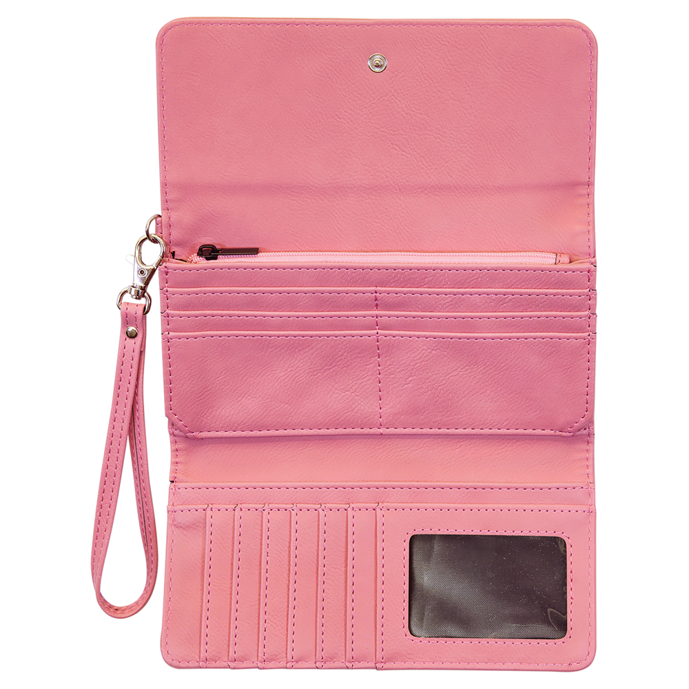 Leatherette Purse with Strap