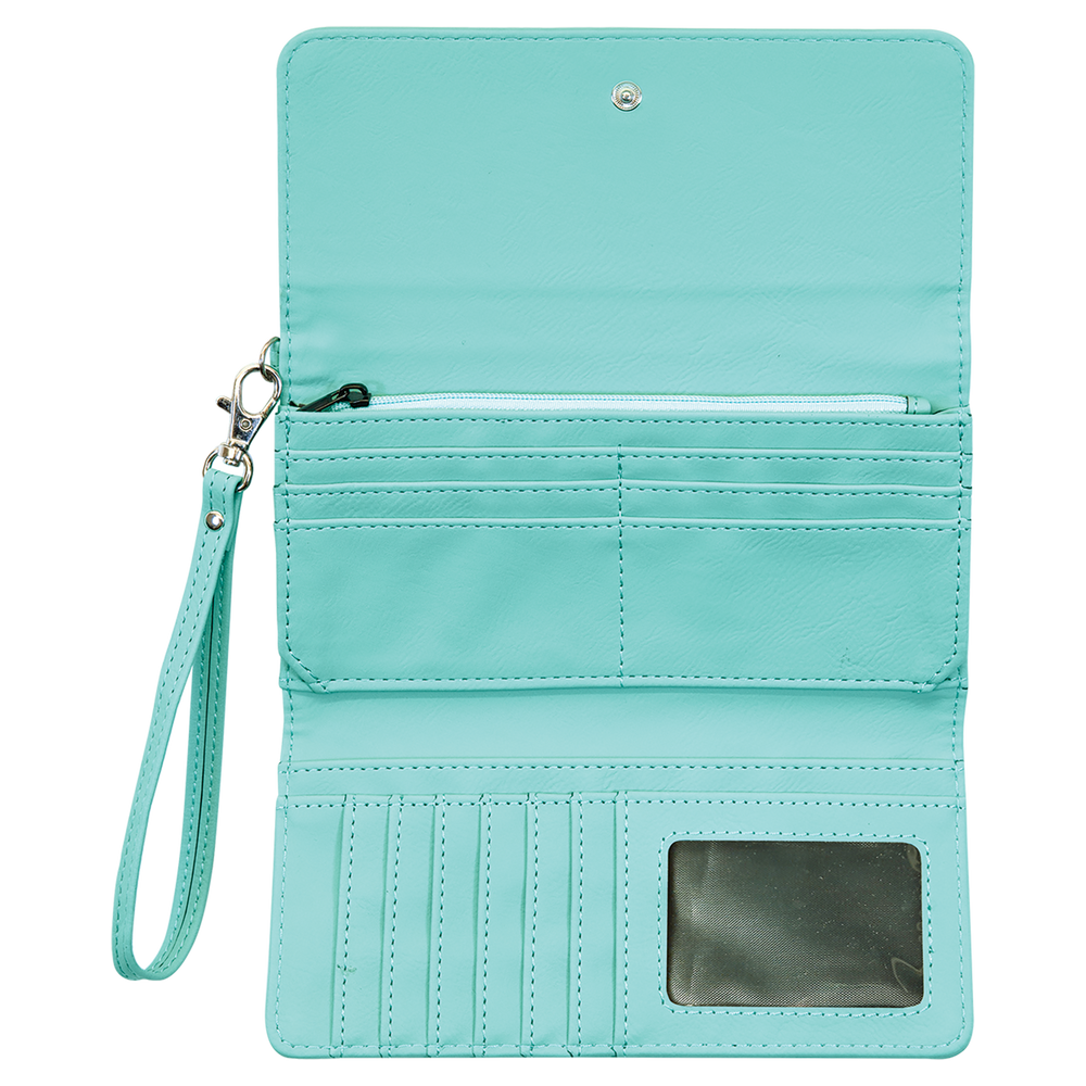 Leatherette Purse with Strap
