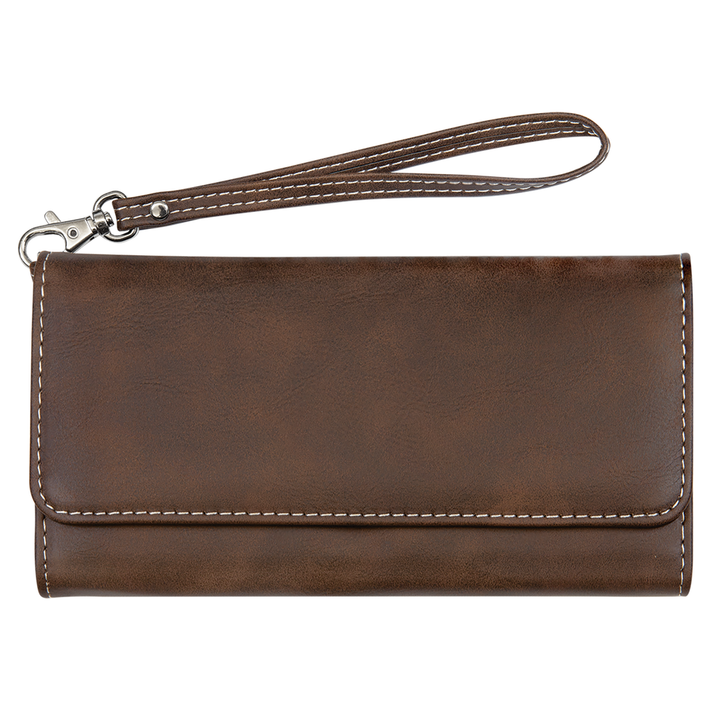 Leatherette Purse with Strap