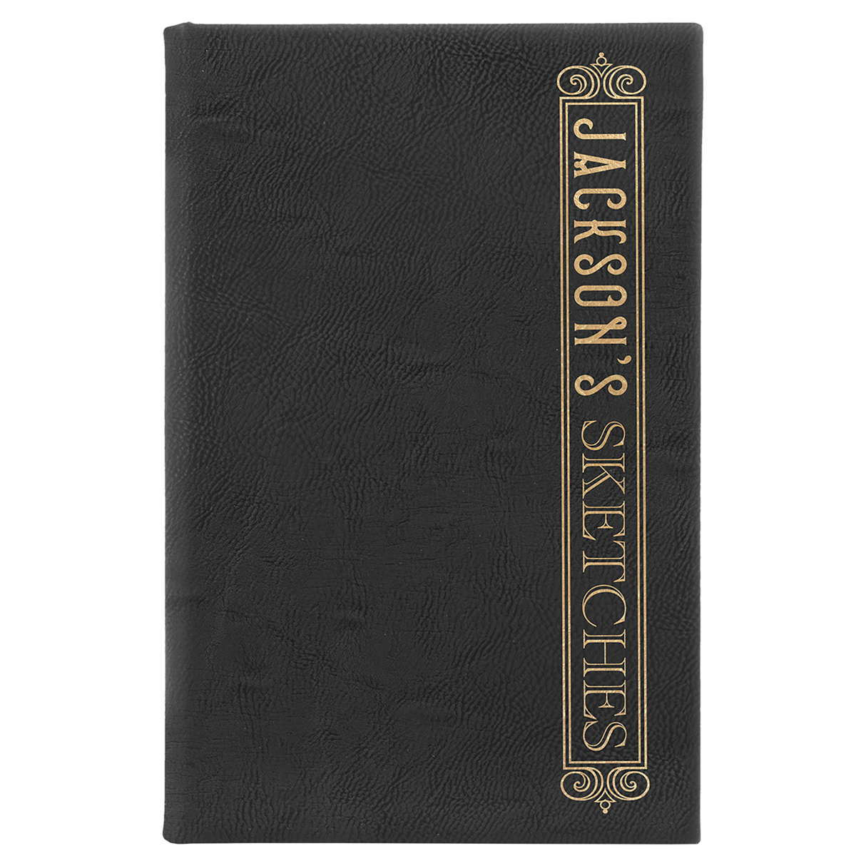 Laserable Leatherette Sketch Book