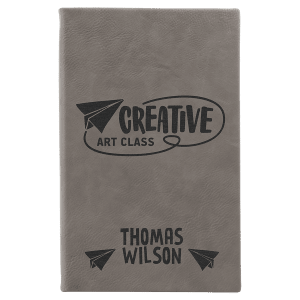 Laserable Leatherette Sketch Book