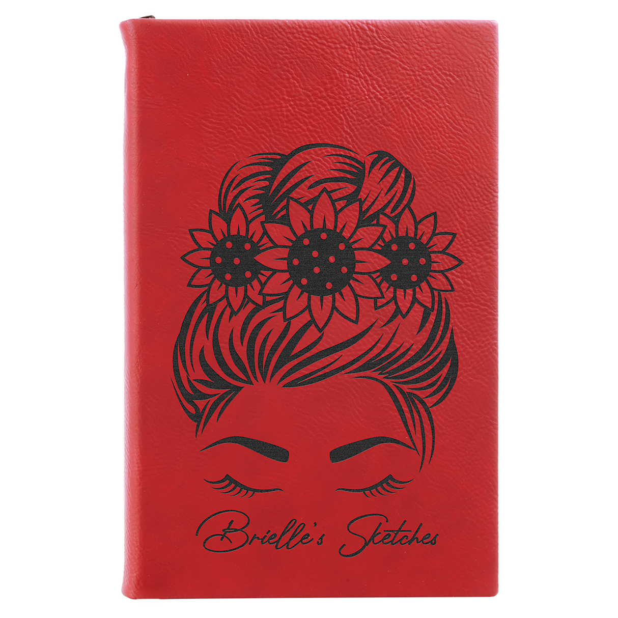 Laserable Leatherette Sketch Book