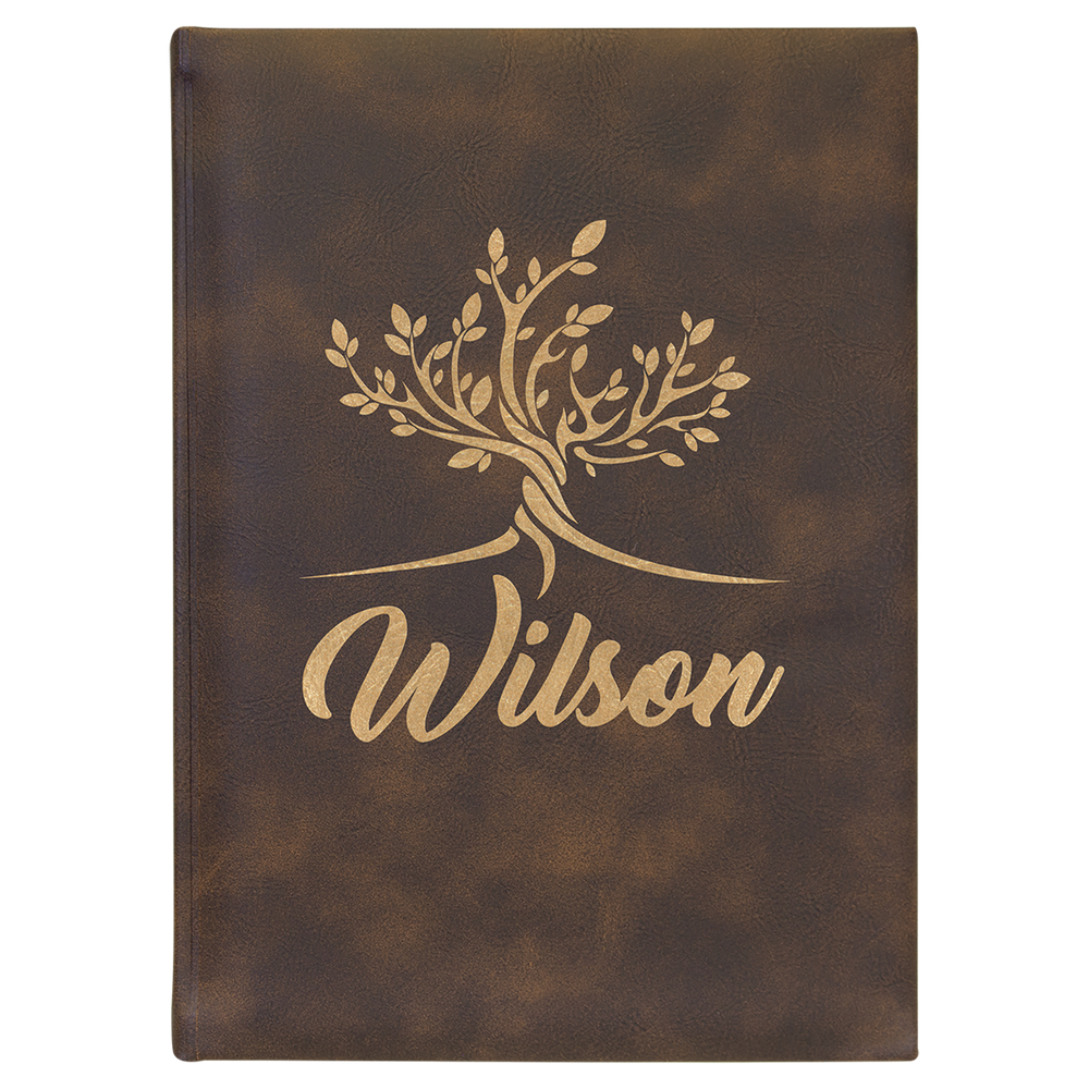 Laserable Leatherette Sketch Book