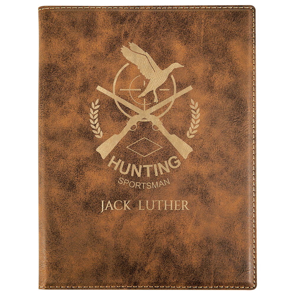 Laserable Leatherette with Notepad