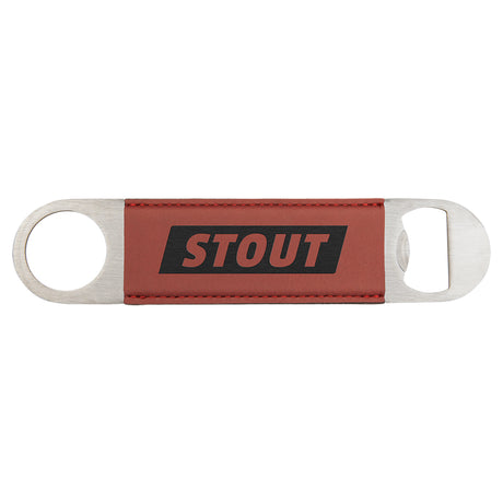 Leatherette Bottle Opener