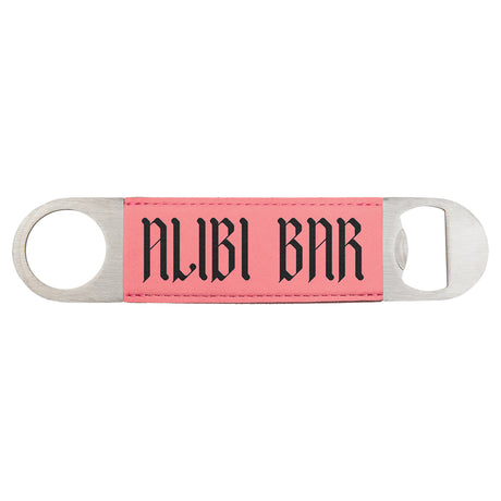 Leatherette Bottle Opener