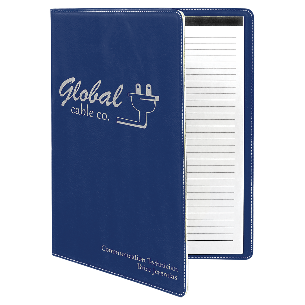 Laserable Leatherette with Notepad