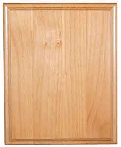 Genuine Red Alder Plaques