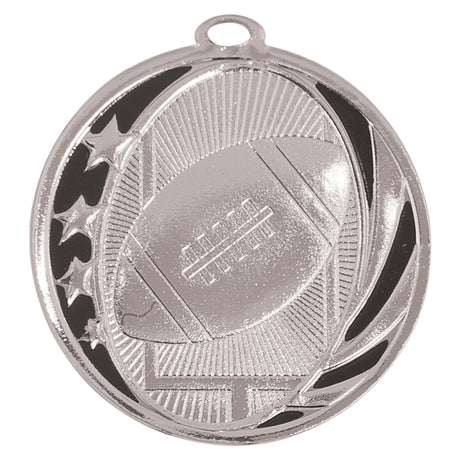 Football Laserable MidNite Star Medals