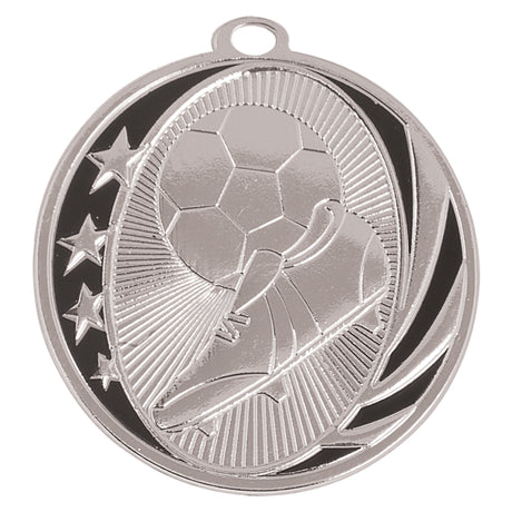 Soccer Laserable MidNite Star Medals