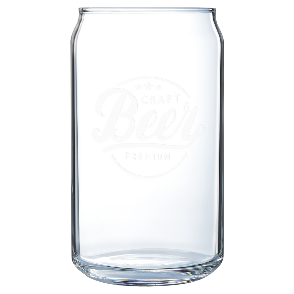 16 oz. Can Glass