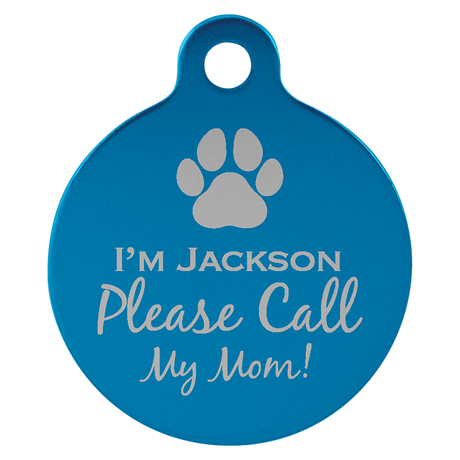 Circle Pet Tags