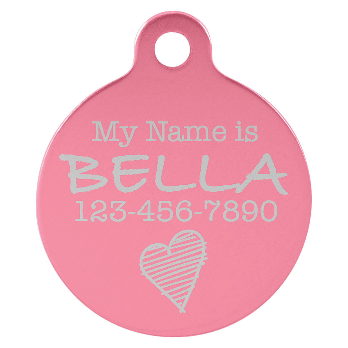 Circle Pet Tags