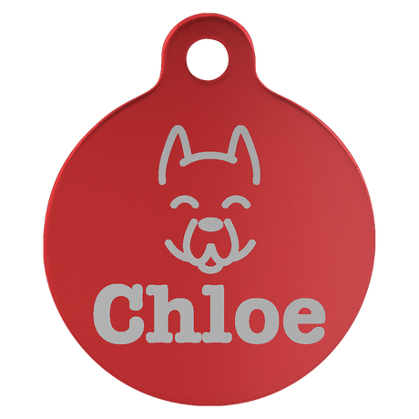 Circle Pet Tags