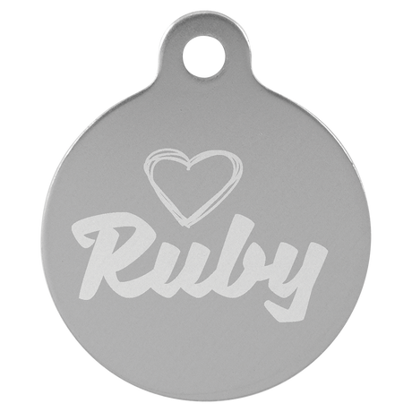 Circle Pet Tags