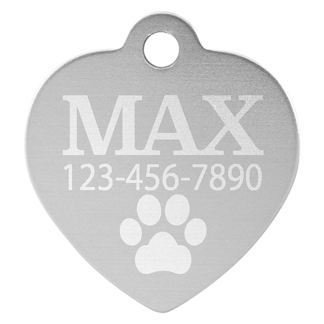 Heart Pet Tags