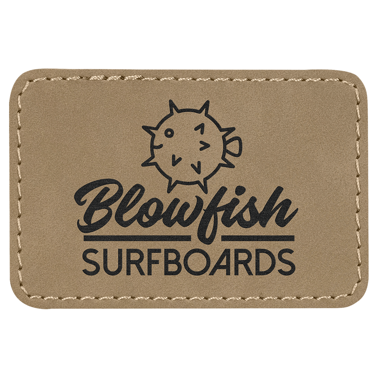 Rectangle Leatherette Patches
