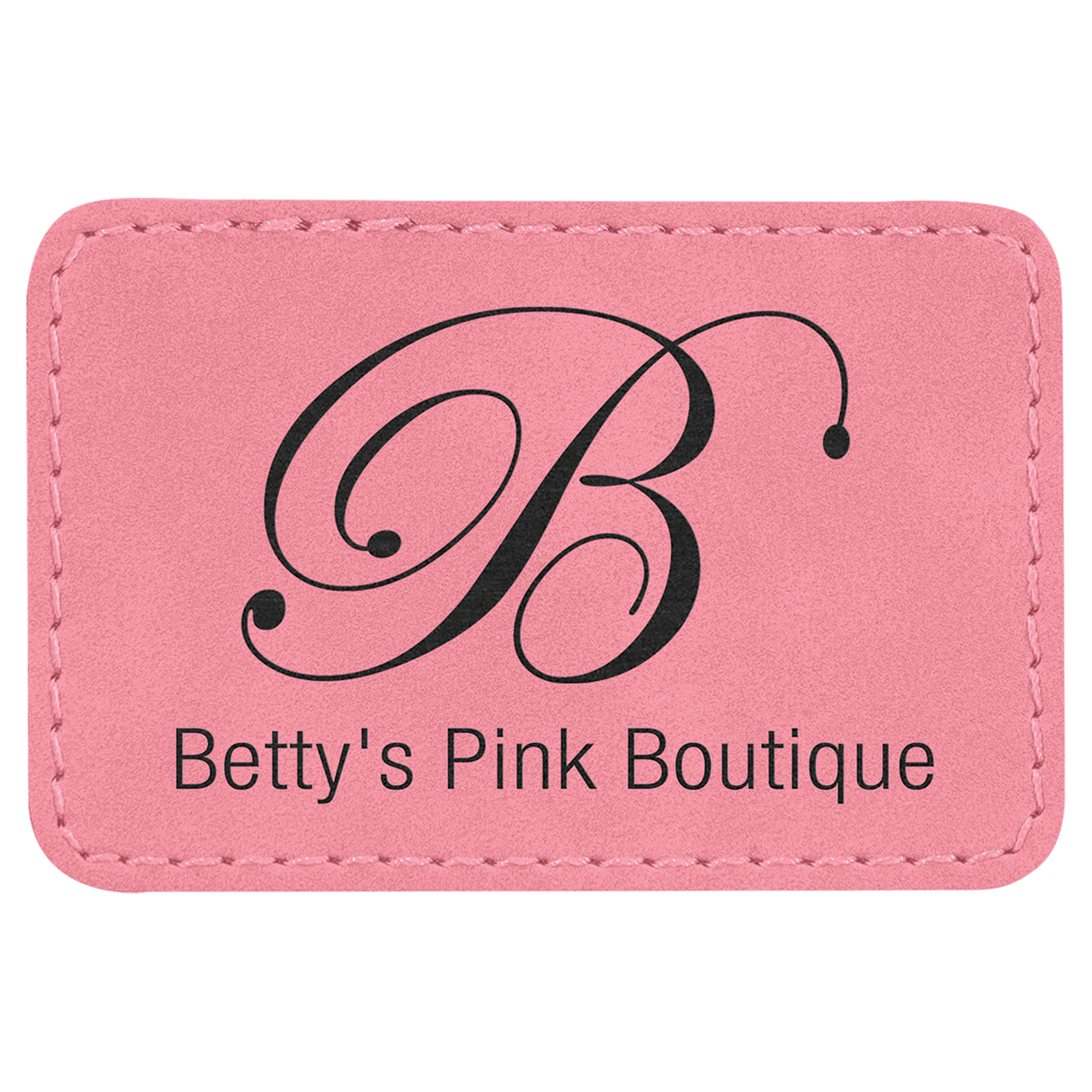 Rectangle Leatherette Patches