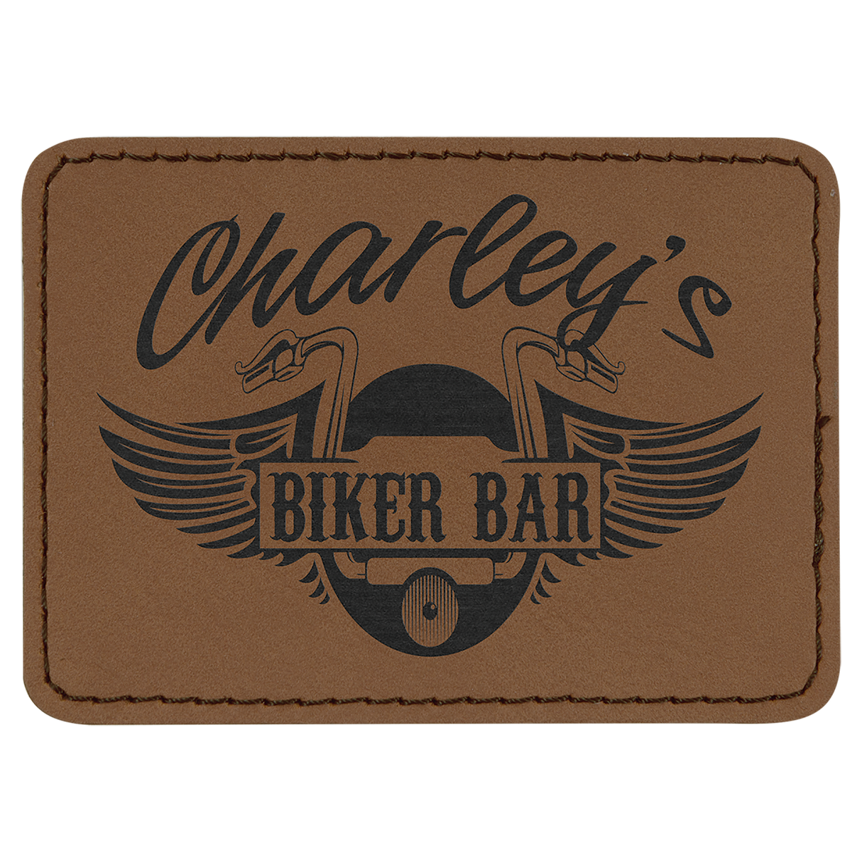 Rectangle Leatherette Patches