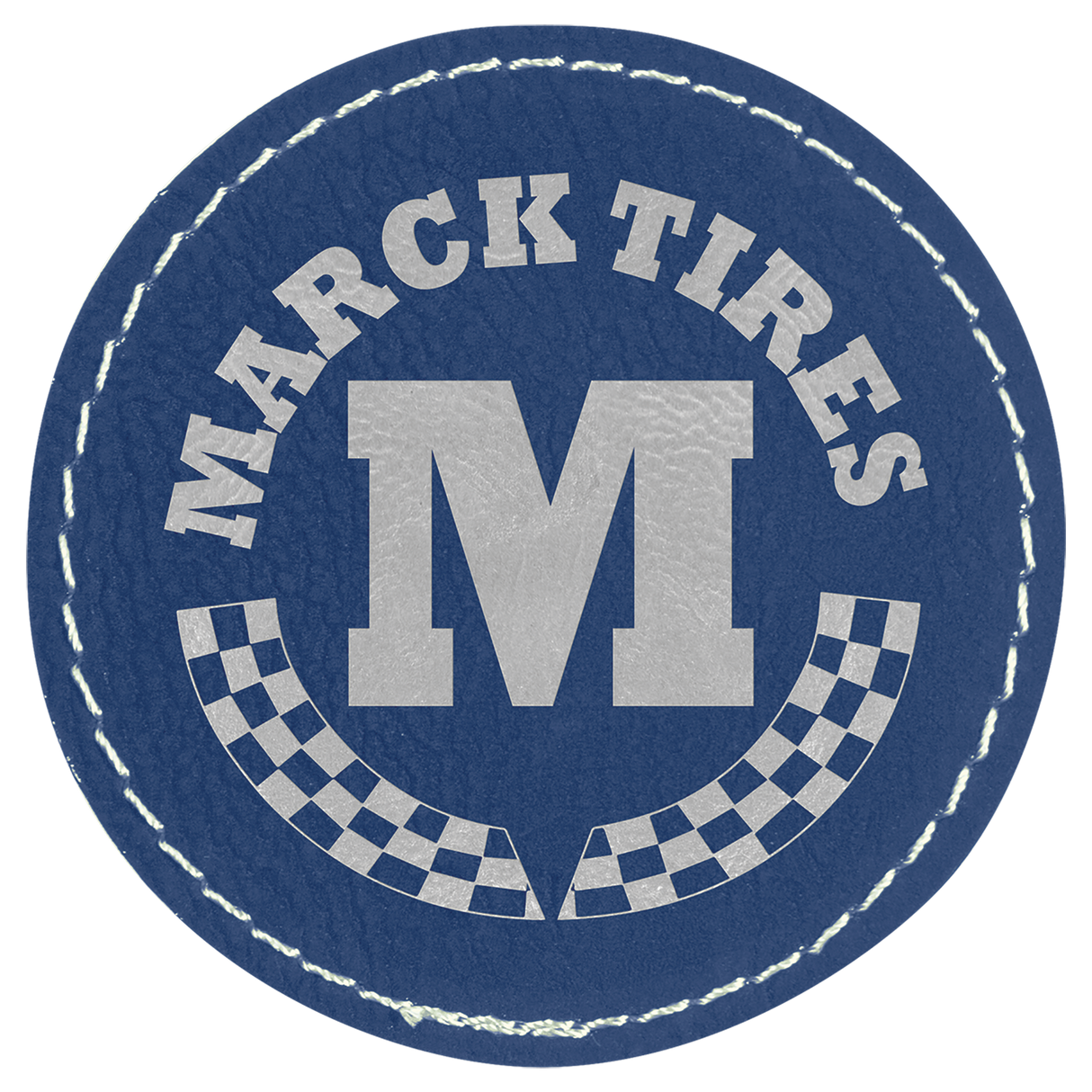 Circle Leatherette Patches