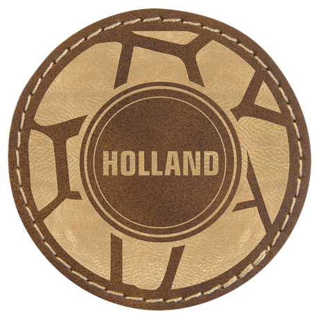 Circle Leatherette Patches