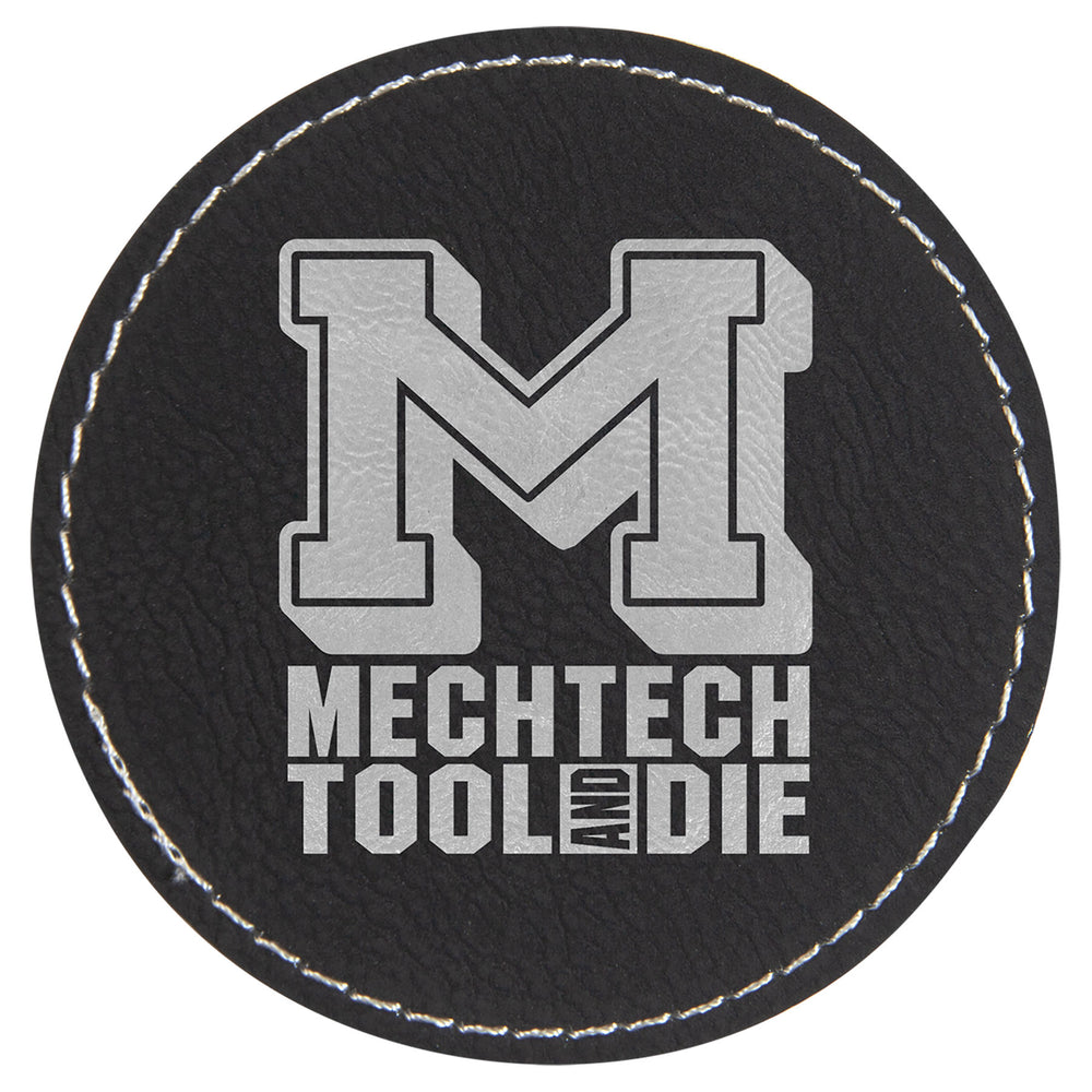 Circle Leatherette Patches