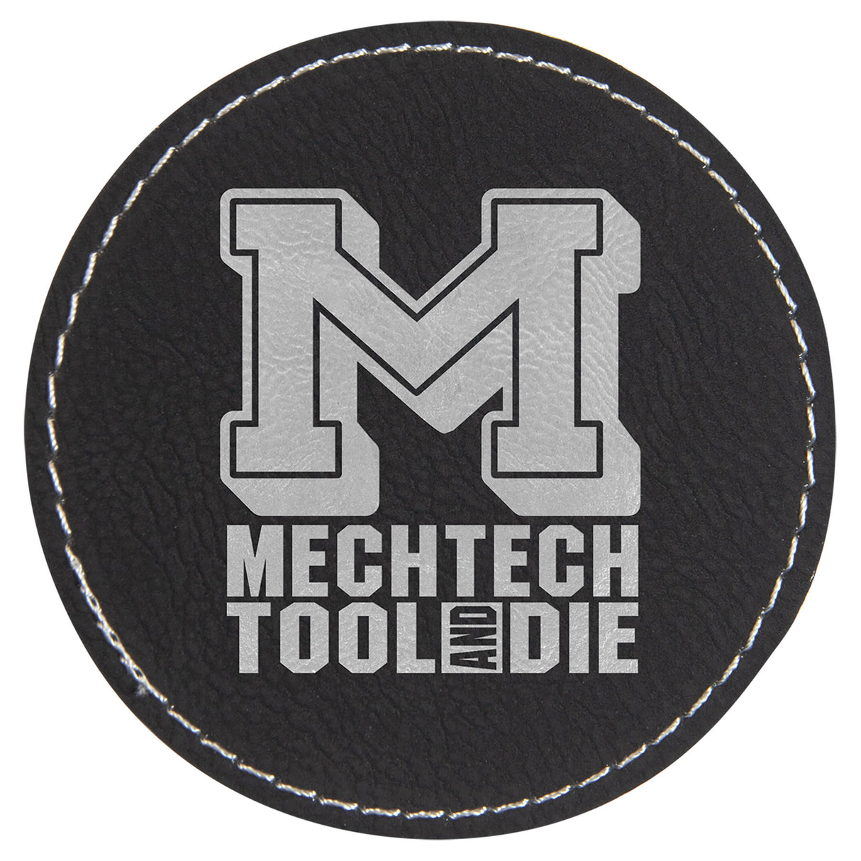 Circle Leatherette Patches