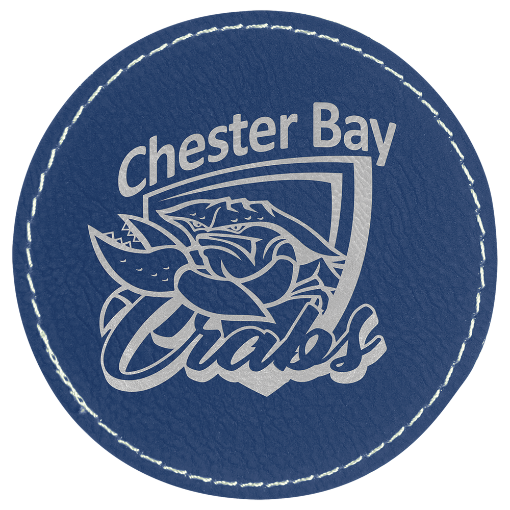 Circle Leatherette Patches
