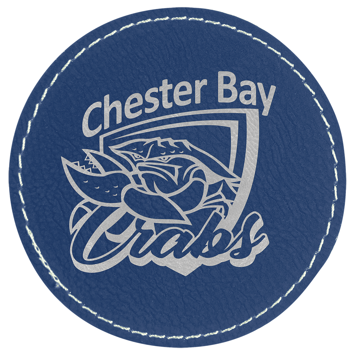 Circle Leatherette Patches