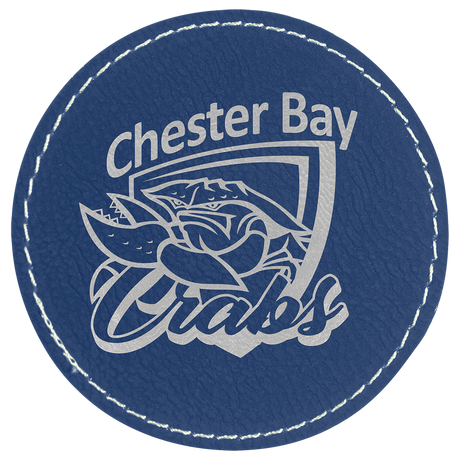 Circle Leatherette Patches