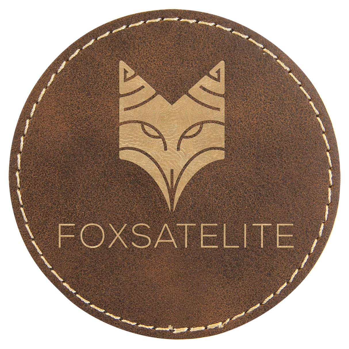 Circle Leatherette Patches