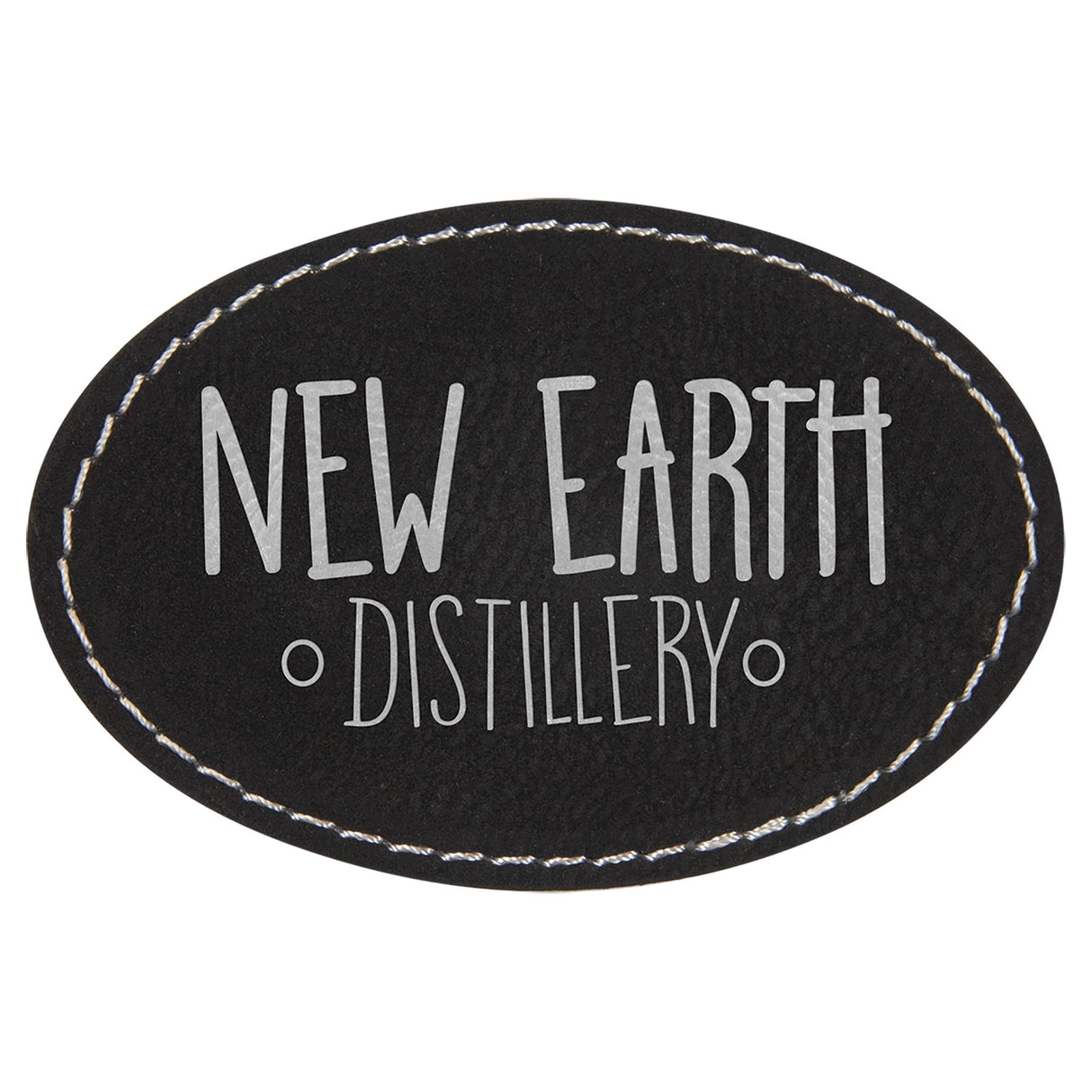 Oval Leatherette Patches