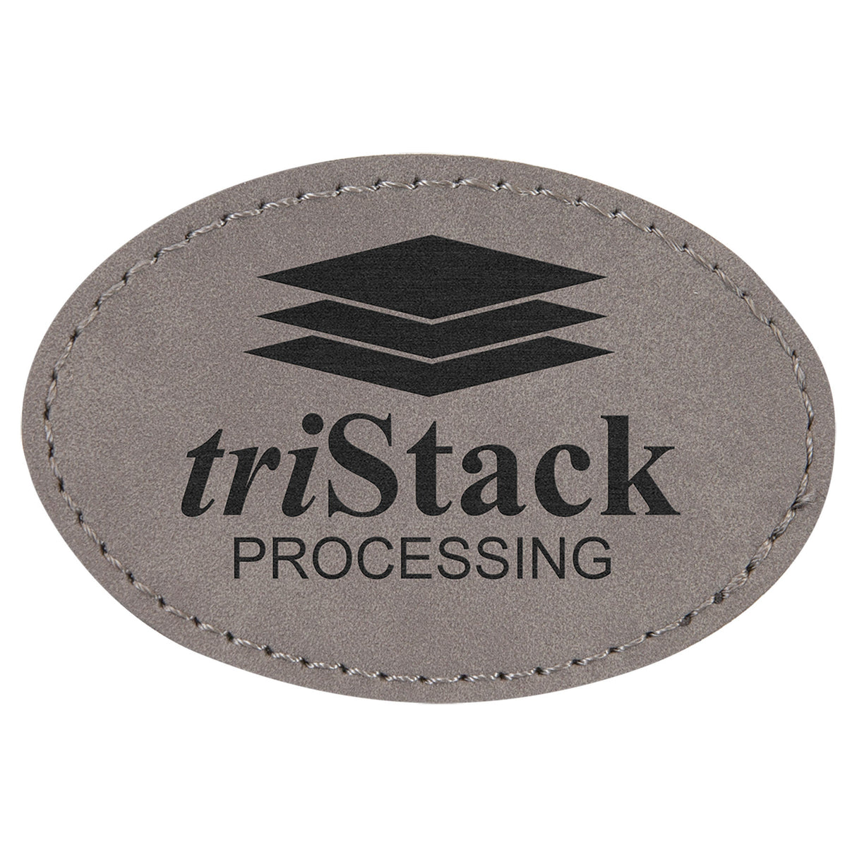 Oval Leatherette Patches