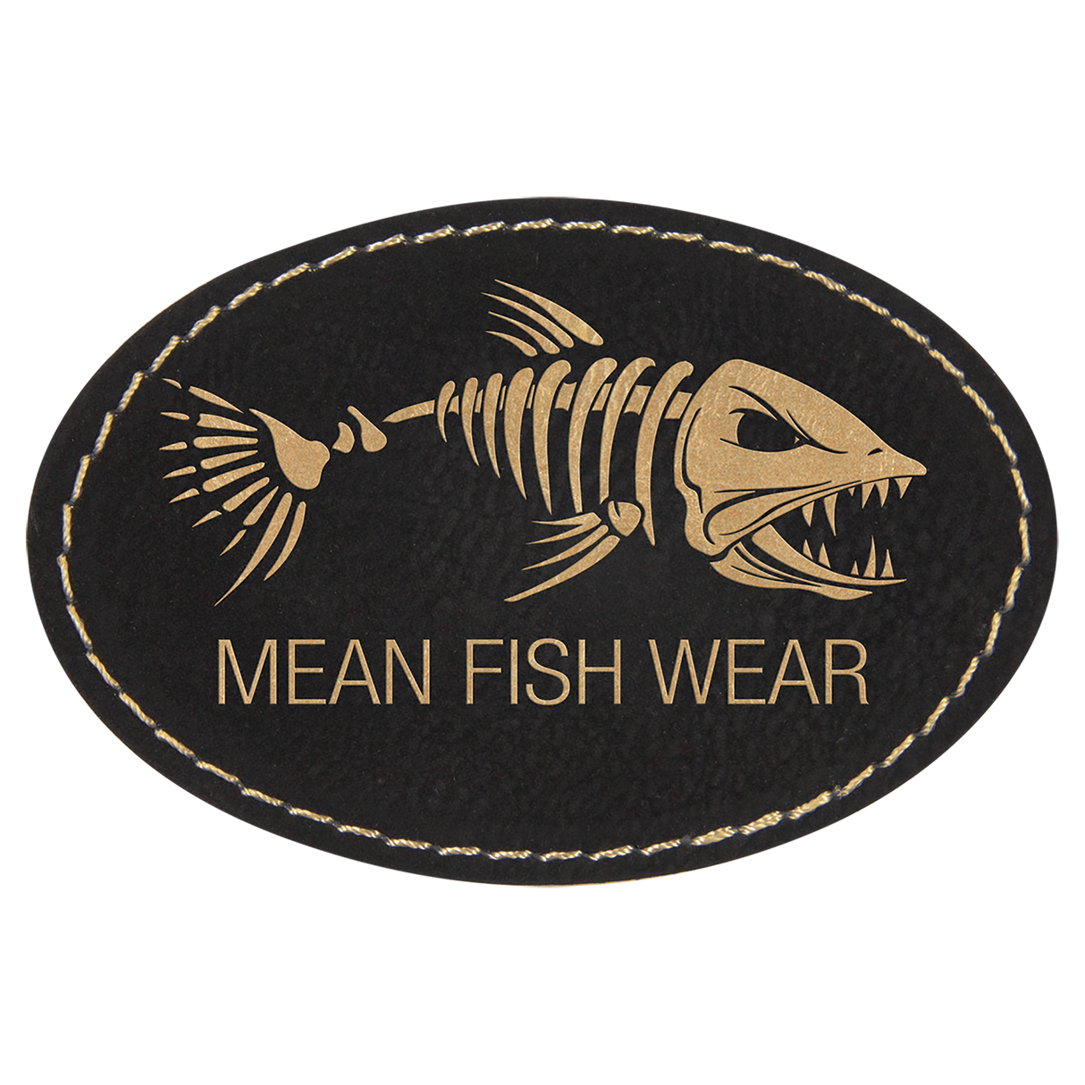 Oval Leatherette Patches