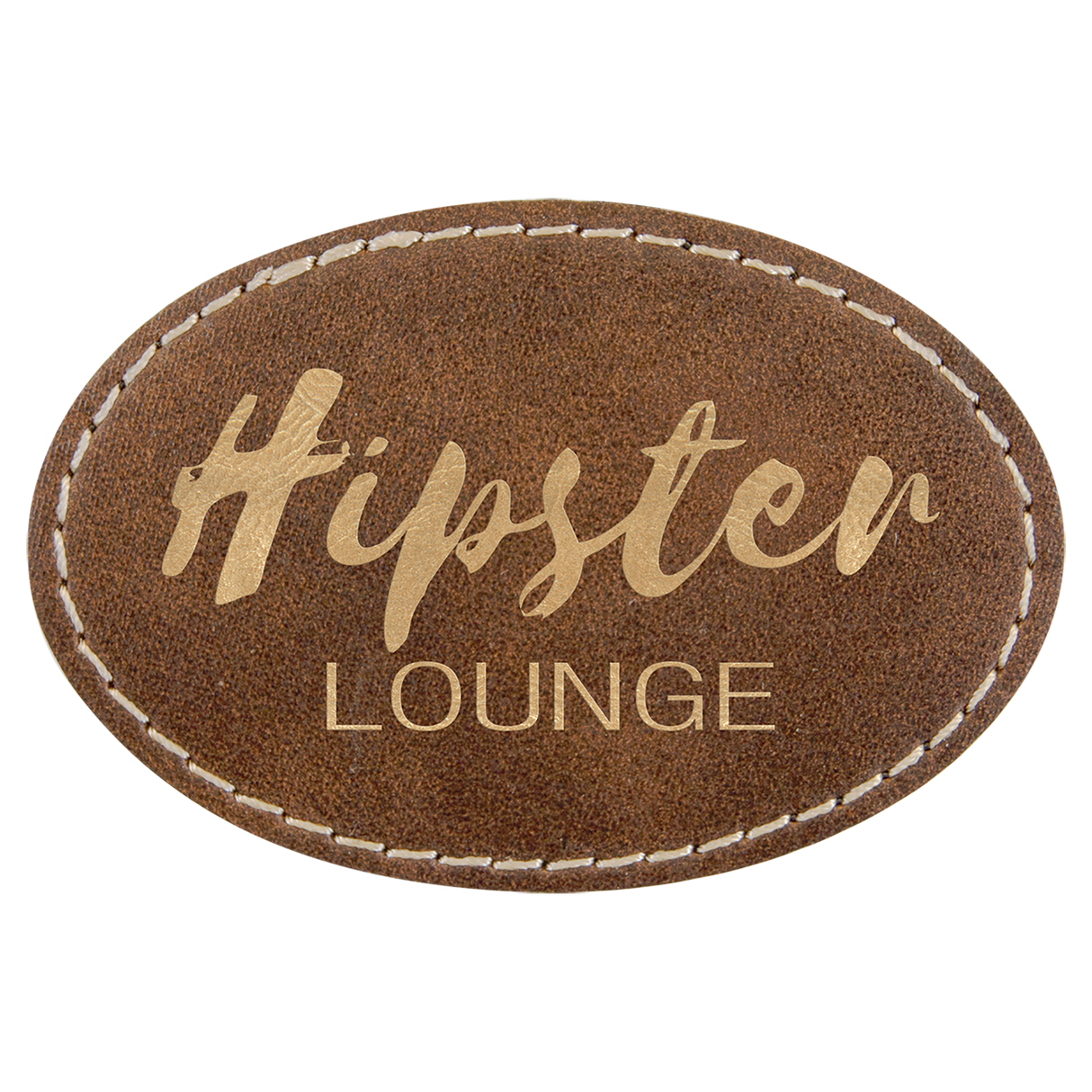 Oval Leatherette Patches