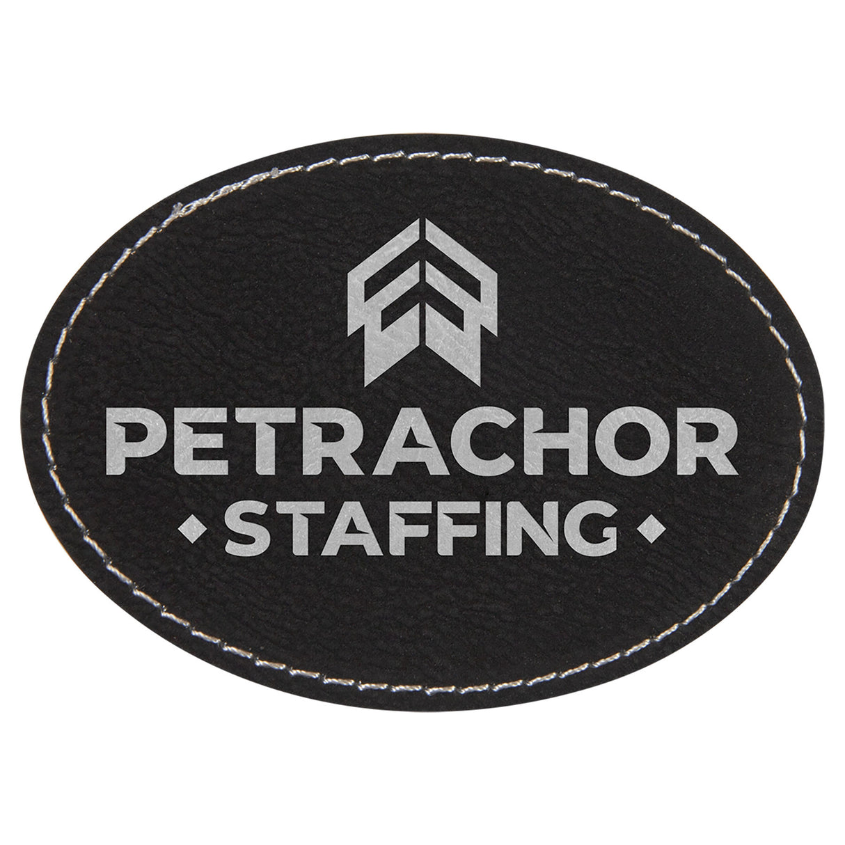 Oval Leatherette Patches