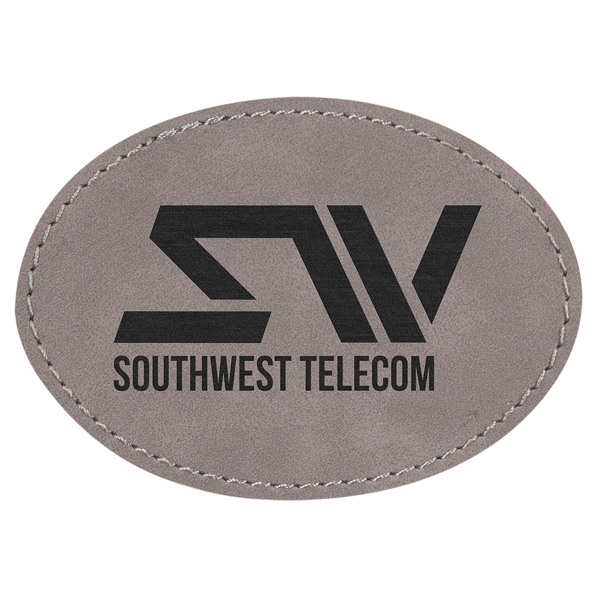Oval Leatherette Patches