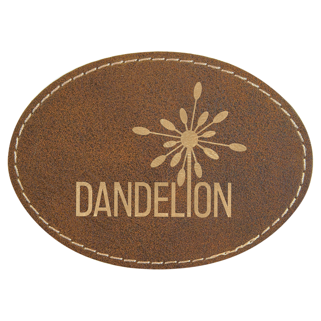 Oval Leatherette Patches
