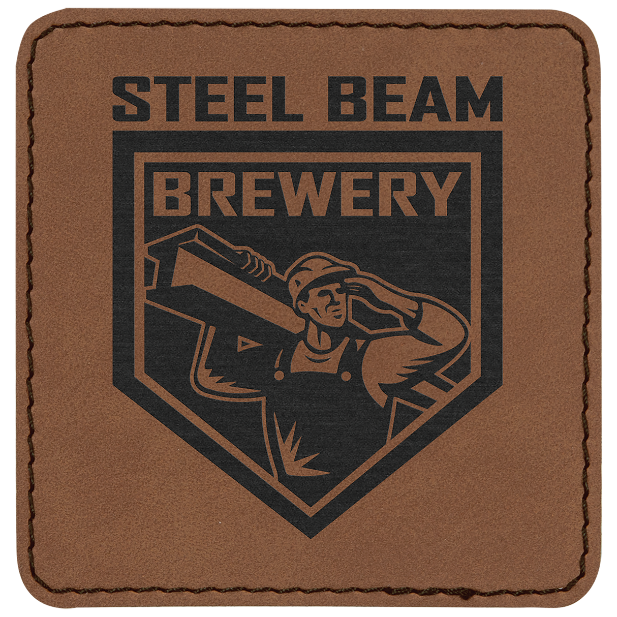 Square Leatherette Patches