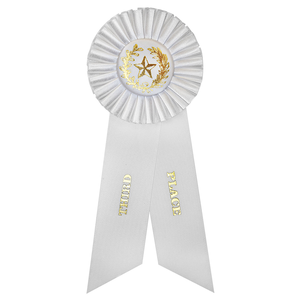 Rosette Ribbon 1st, 2nd, or 3rd Place