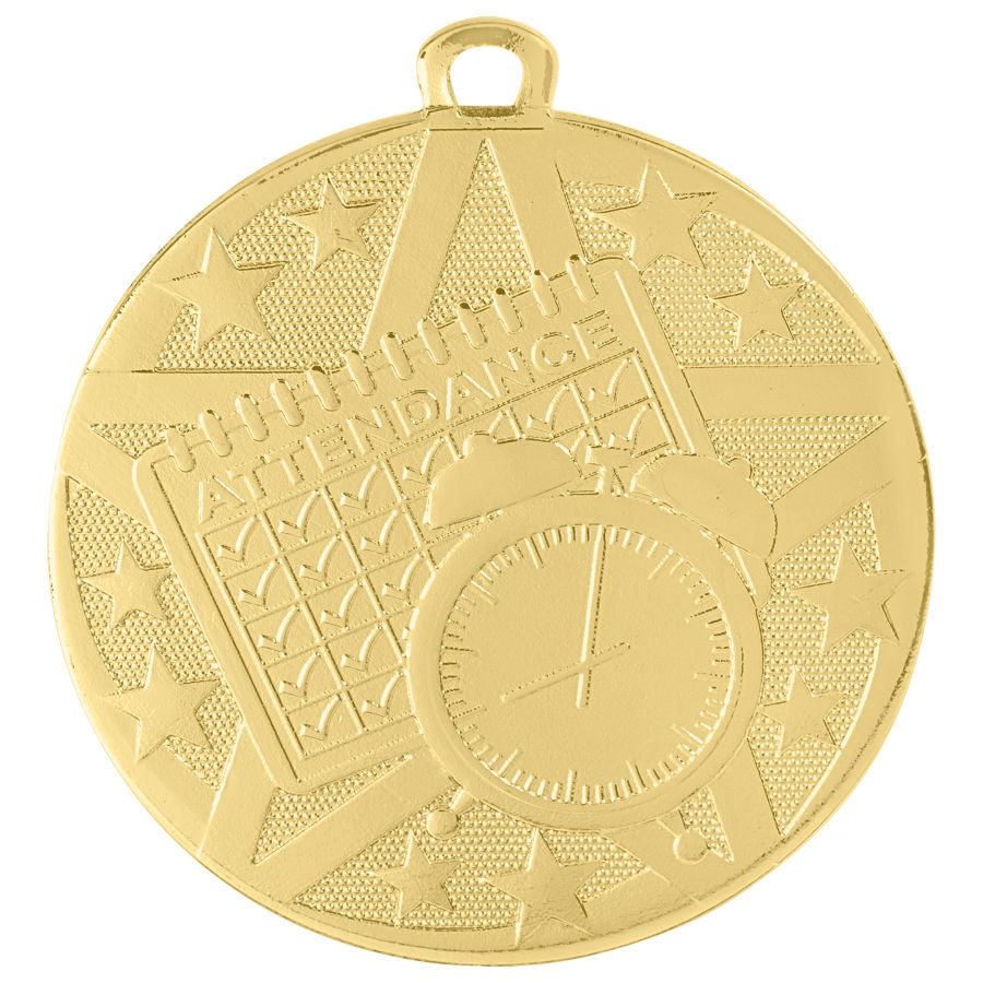 Superstar Perfect Attendance Medals