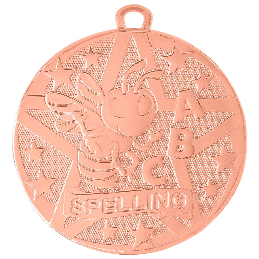 Superstar Spelling Medals