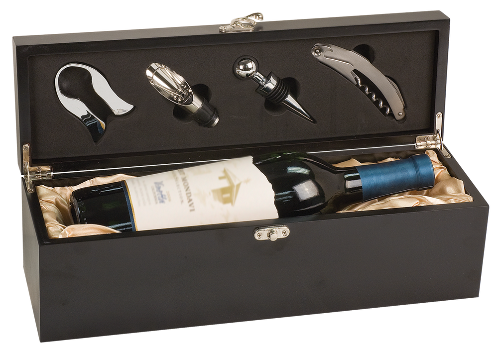 Single Wine Boxes with Essential Tools