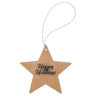 Star Leatherette Ornaments