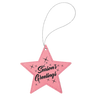 Star Leatherette Ornaments