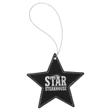 Star Leatherette Ornaments