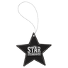 Star Leatherette Ornaments