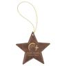 Star Leatherette Ornaments