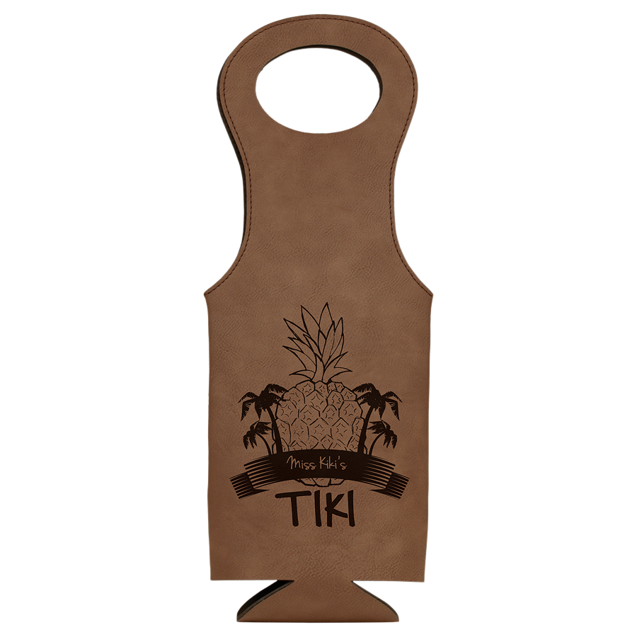 Leatherette Wine Bags