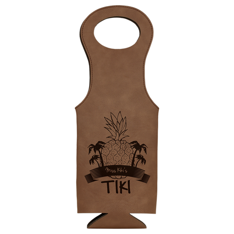 Leatherette Wine Bags